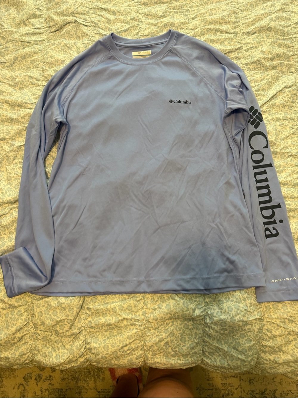 Columbia Women’s Long Sleeve Performance Tee - Light Purple